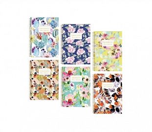 CUADERNO C/ESPIRAL ROZINI T/D A4 90H RAYADO DEGLI AMORE