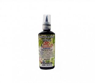 DELINEADOR VITRAL AD 40ML - 021 NEGRO