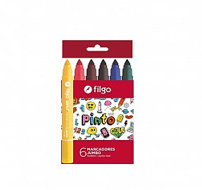 MARCADOR FILGO PINTO JUMBO CLASICO CJ X6