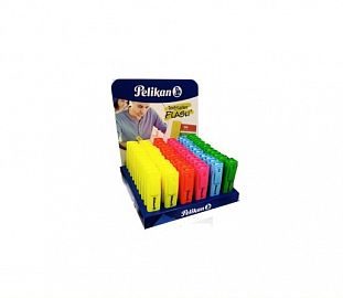 RESALTADOR PELIKAN FLASH FLUO EXHIBIDOR X60