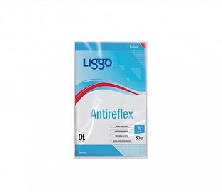 FOLIO LIGGO ANTIREFLEX 40 MICRONES OFICIO X50