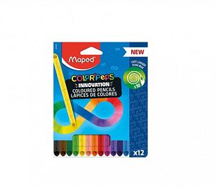 LAPIZ DE COLOR MAPED INFINITY CJ X12