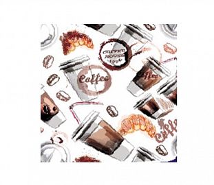 PAPEL DE REGALO LEYSA 70X100 X20 COFFEE