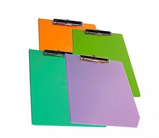 PORTA BLOCK LIGGO A4 PLASTICO COLORES SURTIDOS