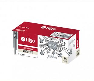 RESALTADOR FILGO LIGHTER FINE METALIZADO BRONCE CJ X12