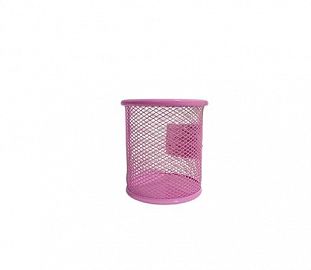 PORTALAPIZ ALTO METAL MESH ROSA