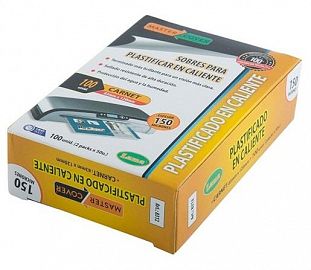 PLASTIFICADO EN CALIENTE LAMA CARNET 8.3X12 PACK X50