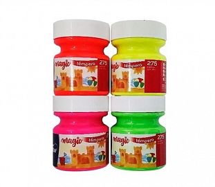 TEMPERA ALBA MAGIC POTE 275G - 129 CYAN CROMATICO