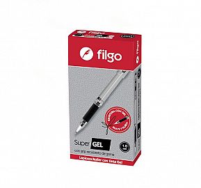 BOLIGRAFO ROLLER FILGO SUPER GEL 1.0 CJ X12
