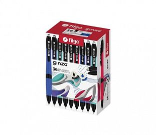 BOLIGRAFO FILGO GINZA 027 RETRACTIL 1.0 CJ X36