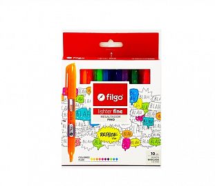 RESALTADOR FILGO LIGHTER FINE FLUO EST X10