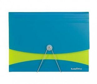 CLASIFICADOR 12 DIVISIONES LAMA A4 OPACO VERDE-AZUL