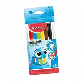 MARCADOR MAPED COLOR PEPS OCEAN EST X6
