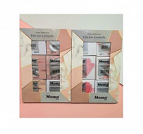 NOTAS ADHESIVAS MEMOFIX ESTACIONES EST X 6BL 74X74