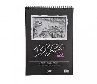 BLOCK DE DIBUJO C/ESPIRAL RAB ESBOZO A3 130G 40H