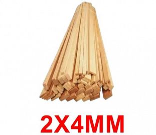 VARILLA DE PINO AERO STAR 2X4