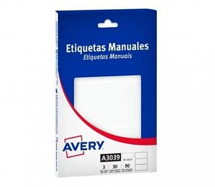 ETIQUETA AUTOADHESIVA AVERY 3039 X30H 107 X 48