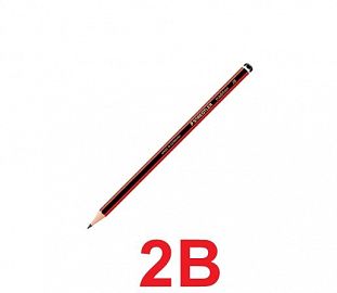 LAPIZ DE GRAFITO STAEDTLER TRADITION 2B X12