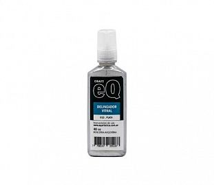 DELINEADOR VITRAL EQ ARTE 40CC PLATA