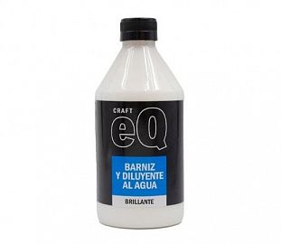 BARNIZ Y DILUYENTE AL AGUA EQ ARTE BRILLANTE 500CC