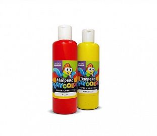 TEMPERA PLAYCOLOR POMO 250G. FLUO