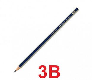 LAPIZ DE GRAFITO FABER CASTELL GOLDFABER 3B CJ X12