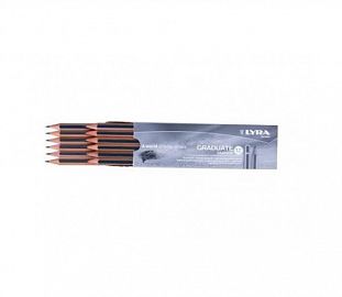 LAPIZ DE GRAFITO LYRA GRADUATE F CJ X12