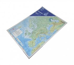 MAPA ALFA N°6 EUROPA FISICO POLITICO