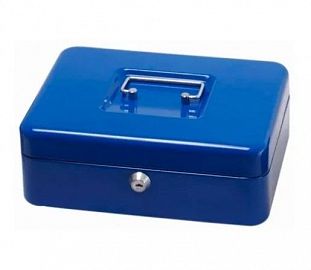 COFRE PORTA VALORES IBICO METALICO 20X16X9CM