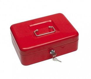 COFRE PORTA VALORES IBICO METALICO 24X18X9CM