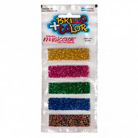 TIRA BRILLANTINA MAGICOLOR X5 FLUO SURTIDA