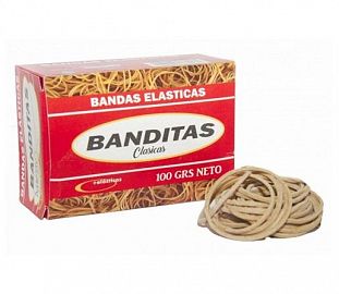 BANDA ELASTICA BANDITA CAJA 100G