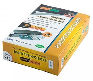 PLASTIFICADO EN CALIENTE LAMA CARNET 9X13 PACK X50