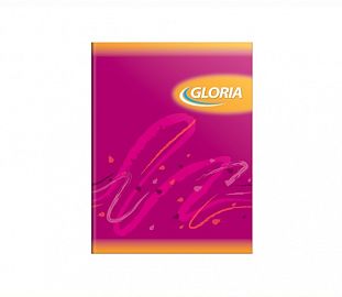 CUADERNO ABROCHADO GLORIA T/F 16X21 48H LISO