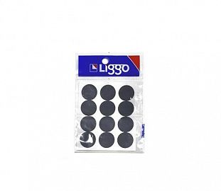 IMAN AUTOADHESIVO LIGGO CIRCULAR BL X12