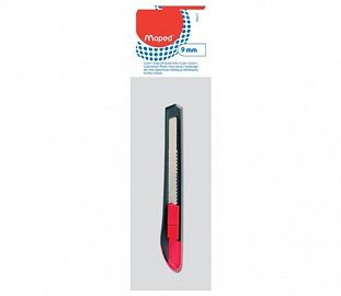 CUTTER PLASTICO MAPED 9MM BOLSA X1