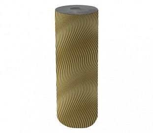 BOBINA DE REGALO MURESCO 60X200 SINUOSO ORO/BEIGE