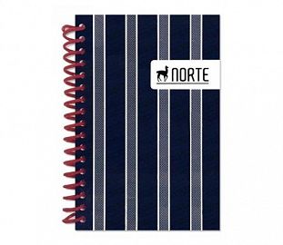 LIBRETA C/ESPIRAL NORTE 4030 S/INDICE 12 X 8 40H