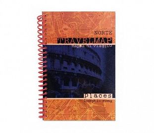 LIBRETA C/ESPIRAL NORTE 4060 S/INDICE 15.5 X 10.5 40H