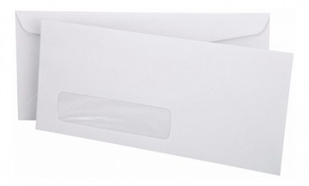 SOBRE COMERCIAL C/VENTANA COPYPLUS 80G X500