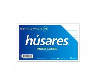 FICHAS RAYADAS HUSARES Nº 3 100H