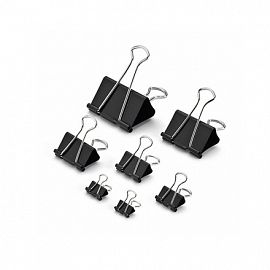 BINDER CLIP SIFAP N°5 51 MM NEGRO CJ X12