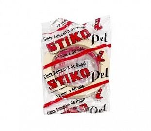 CINTA DE PAPEL STIKO 12X50