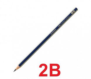 LAPIZ DE GRAFITO FABER CASTELL GOLDFABER 2B CJ X12