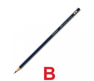 LAPIZ DE GRAFITO FABER CASTELL GOLDFABER B CJ X12
