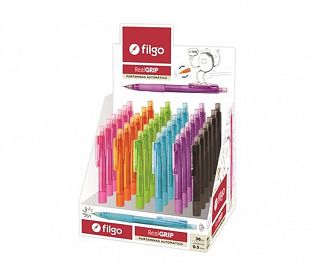 PORTAMINAS FILGO REALGRIP 0.5 C/GRIP DE GOMA DISPLAY X36