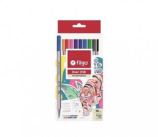MICROFIBRA FILGO LINER 038 0.4 SURTIDO EST X10
