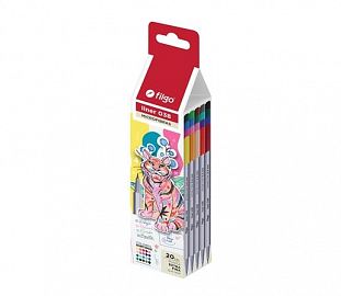 MICROFIBRA FILGO LINER 038 0.4 SURTIDO CJ X20