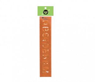 LETROGRAFO PIZZINI 30MM COLOR NARANJA BOLSA X1