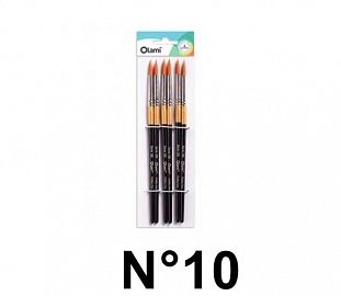PINCEL REDONDO OLAMI BL X6 120-10